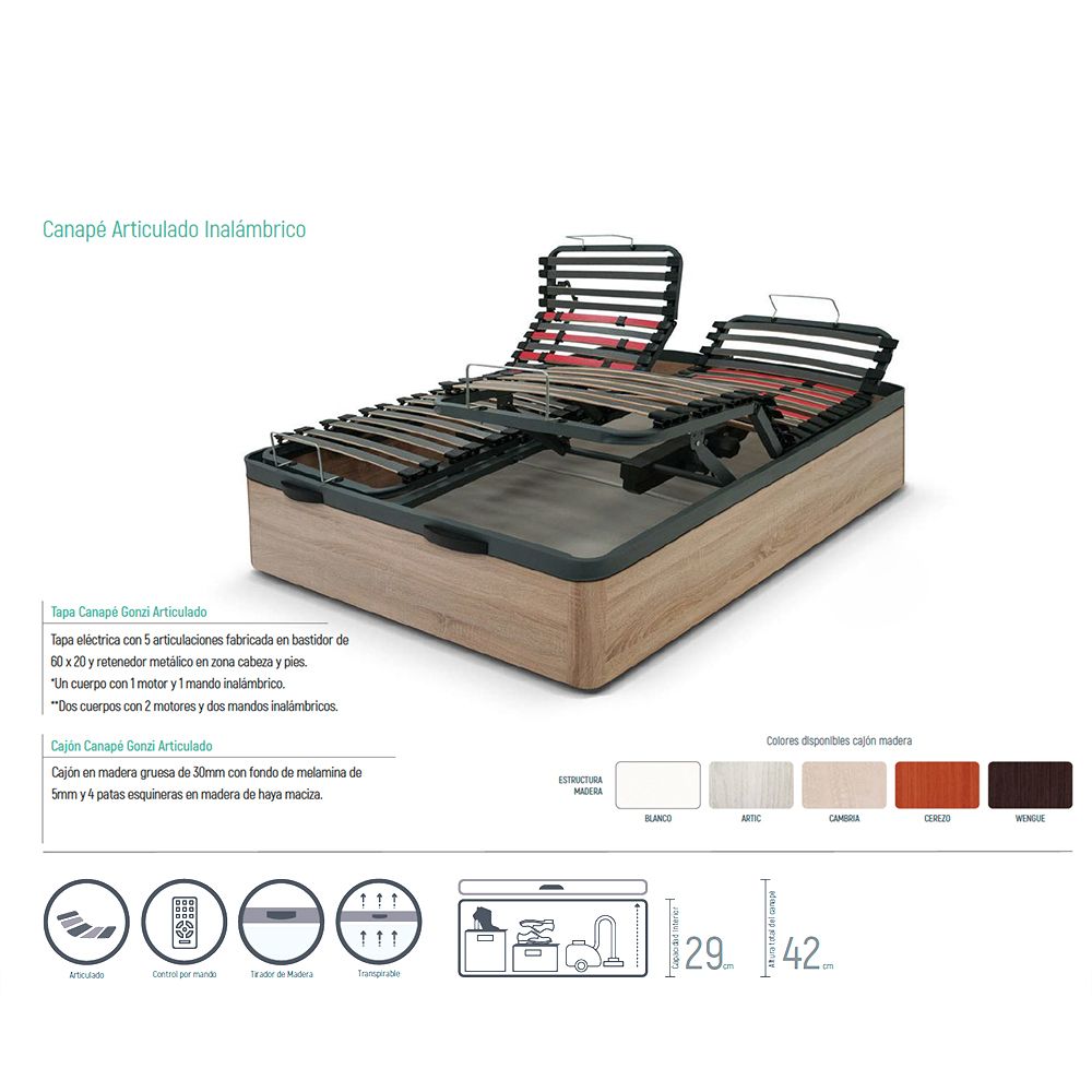 Canapé Articulado Hybogrup